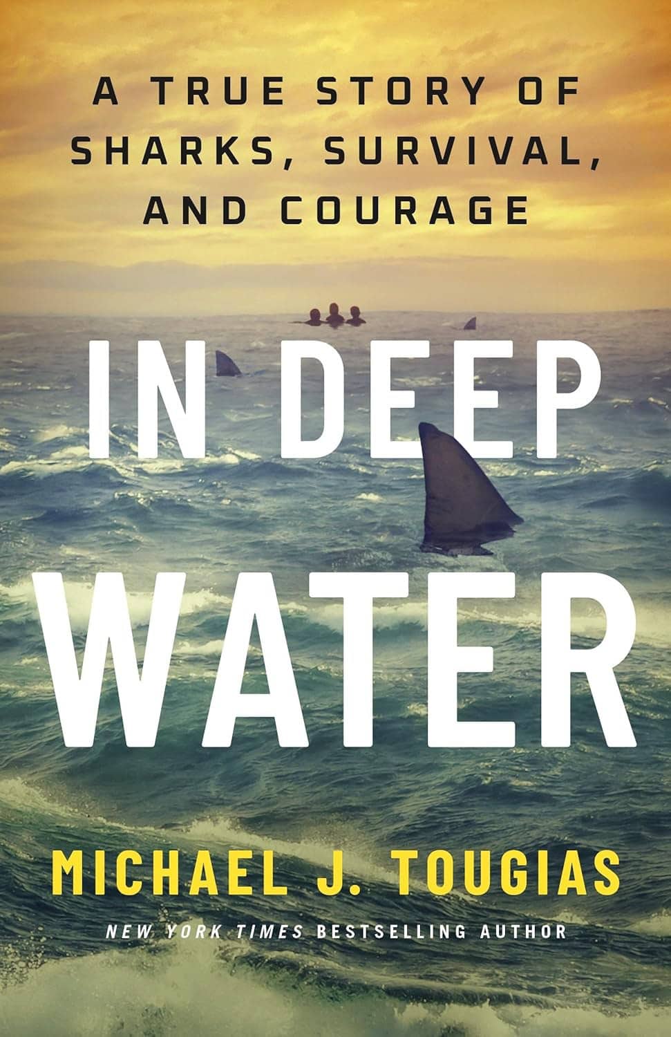 in deep water