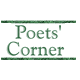 Green text reads "Poets' Corner" centered between two horizontal green lines, on a white background.